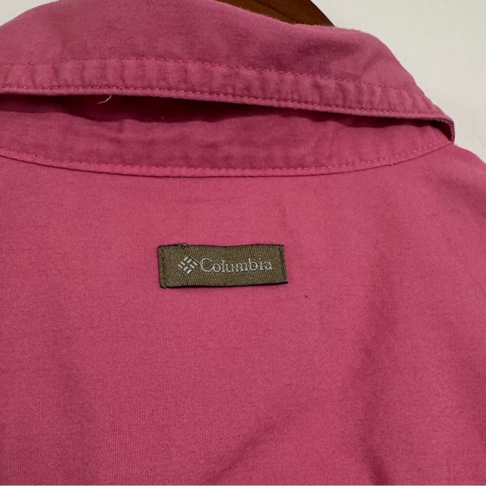 Columbia Sleeveless Button Down Shirt Dusty Rose Size S - Picture 4 of 4